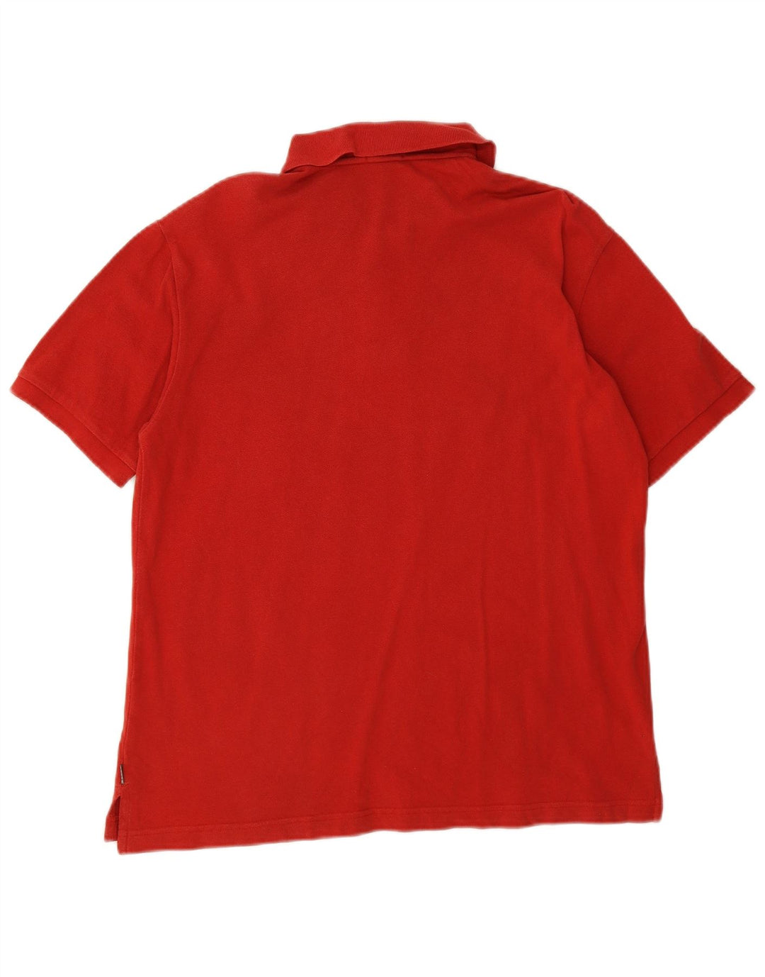 Camisa polo masculina BELFE algodão vermelho médio