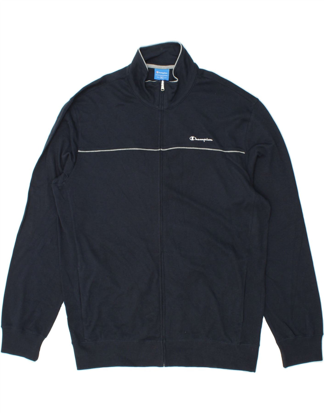 CHAMPION Jaqueta masculina de agasalho 3XL algodão azul marinho