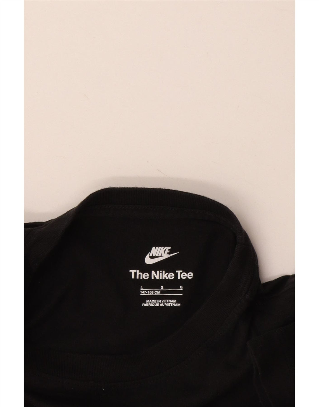 Camiseta Nike Meninos Top 12-13 Anos Grande Preto