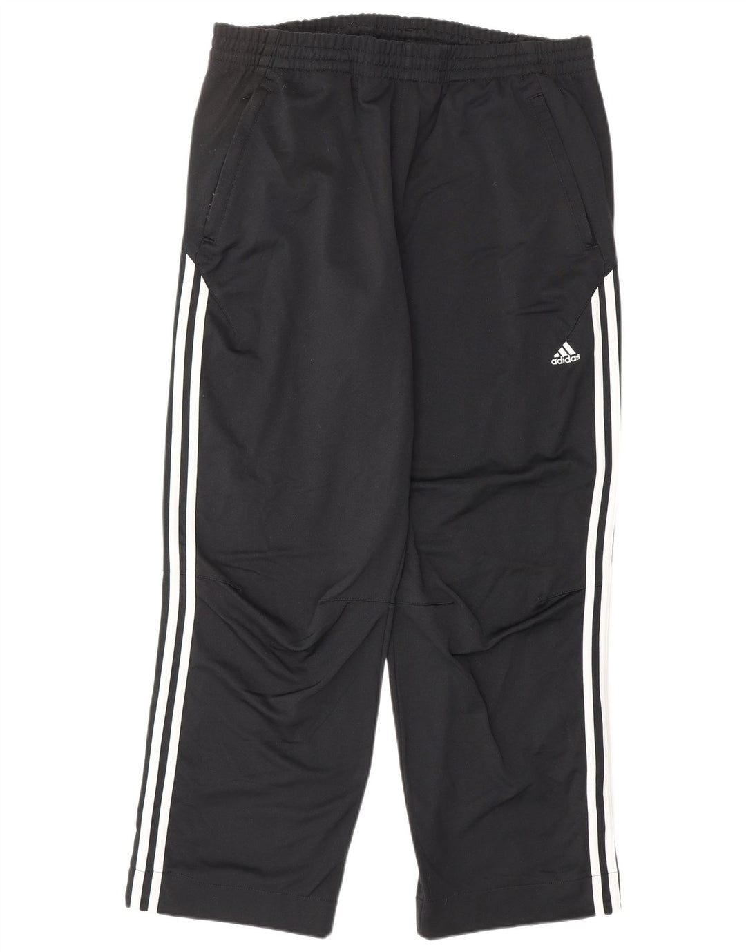 Calça de treino masculina ADIDAS grande poliéster preto