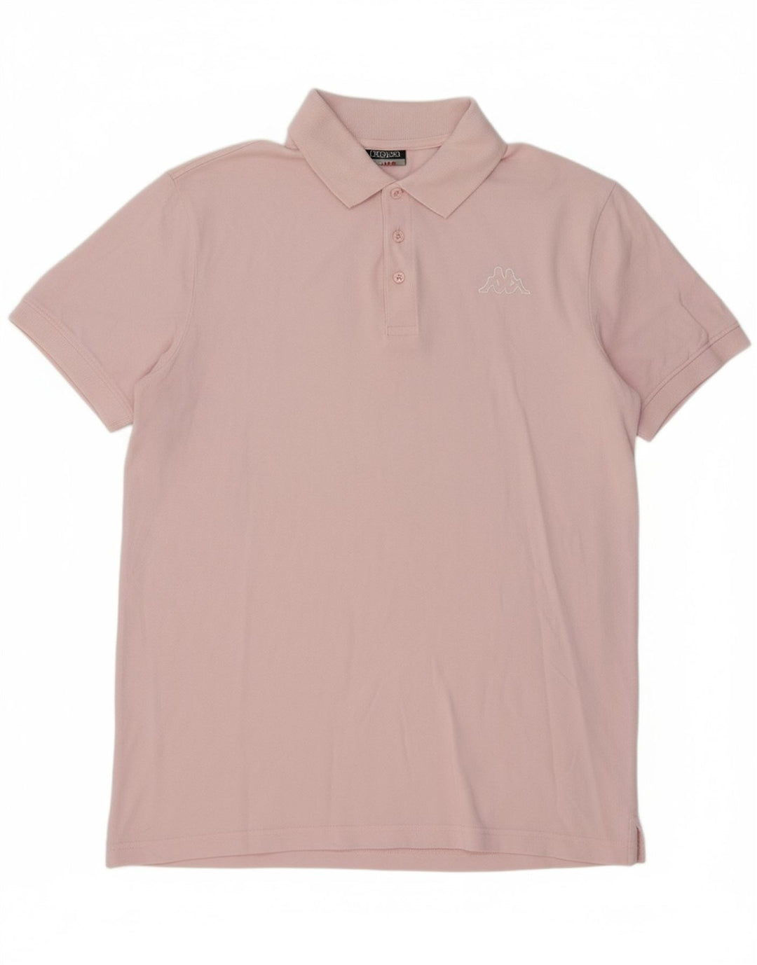 Camisa polo masculina KAPPA grande algodão rosa