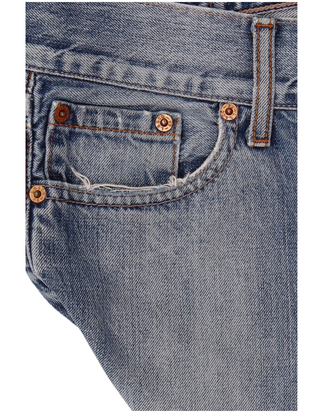 Calça jeans feminina Levi's 557 Bootcut W32 L27 azul