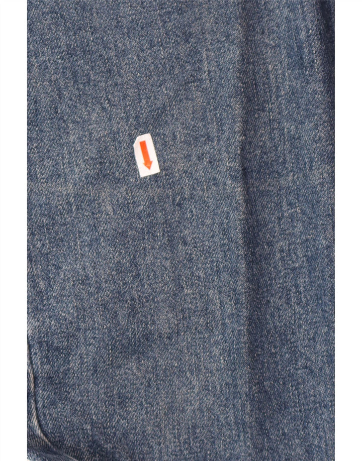 ARMANI Calça jeans reta masculina W33 L34 algodão azul