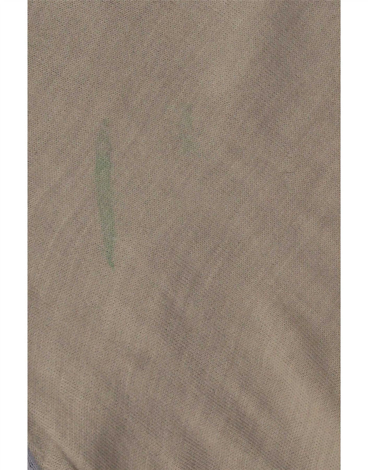 Suéter masculino Marks & Spencer com gola canoa XS colorido bloco colorido