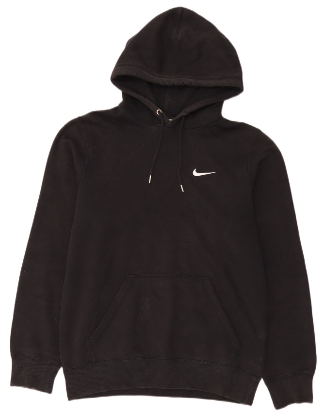 Nike Mens Hoodie Jumper Pequeno Algodão Preto