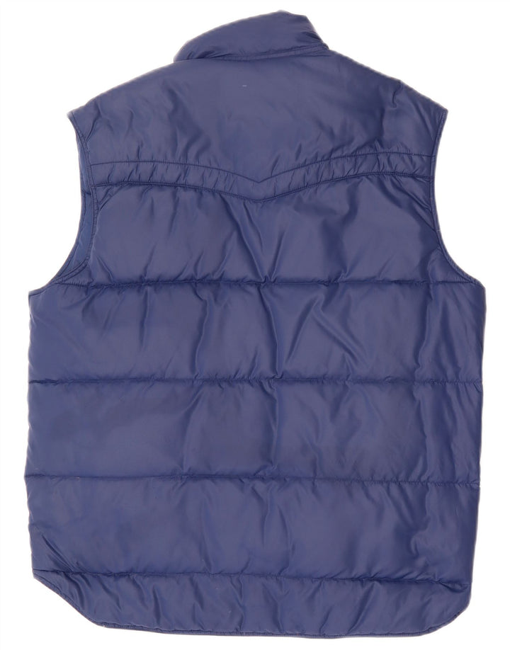 Colete acolchoado masculino Dolomite UK 38 poliéster azul marinho médio