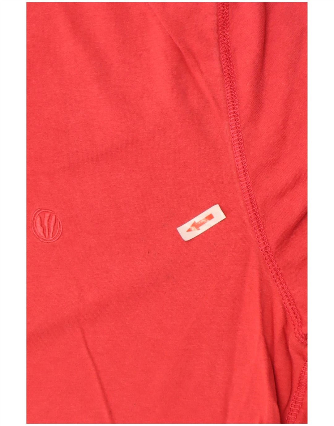 Camiseta masculina Fat Face Top grande algodão vermelho