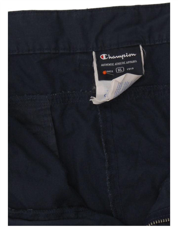 Shorts cargo masculino Champion XL W38 algodão azul marinho