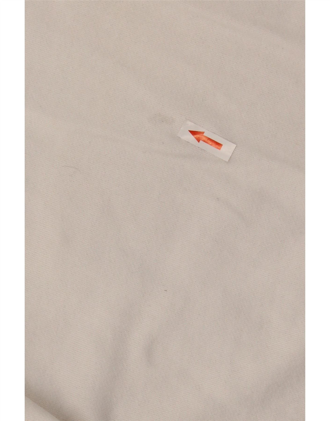 Zara moletom feminino oversized jumper UK 10 pequeno algodão branco