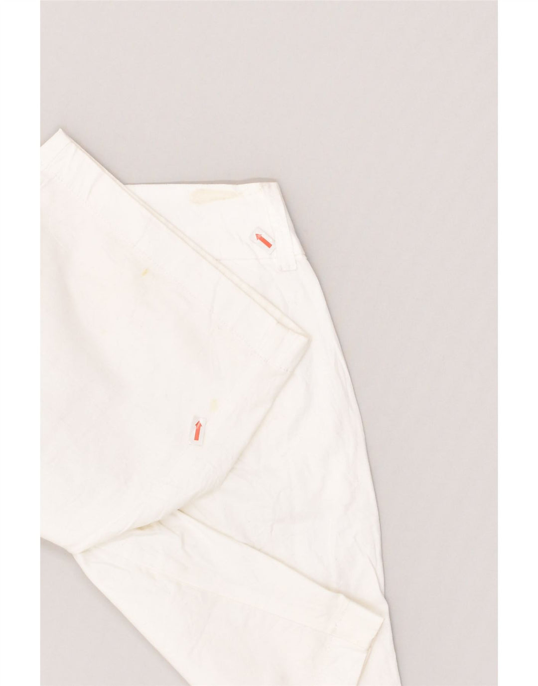 J. CREW Womens Casual Shorts US 2 XS W28  White Cotton | Vintage J. Crew | Thrift | Second-Hand J. Crew | Used Clothing | Messina Hembry 