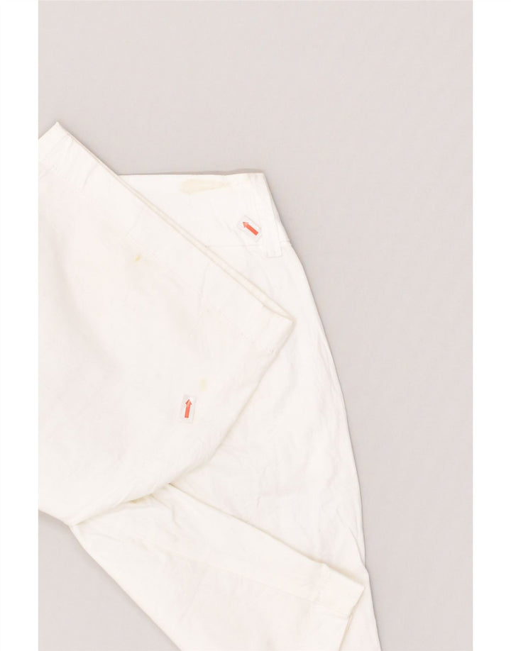 J. CREW Womens Casual Shorts US 2 XS W28  White Cotton | Vintage J. Crew | Thrift | Second-Hand J. Crew | Used Clothing | Messina Hembry 