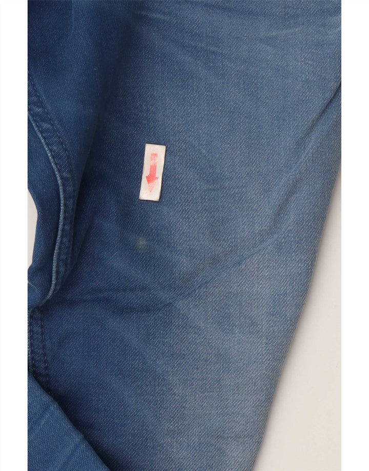 Jack & Jones Masculino Tim Straight Jeans W34 L32 Azul