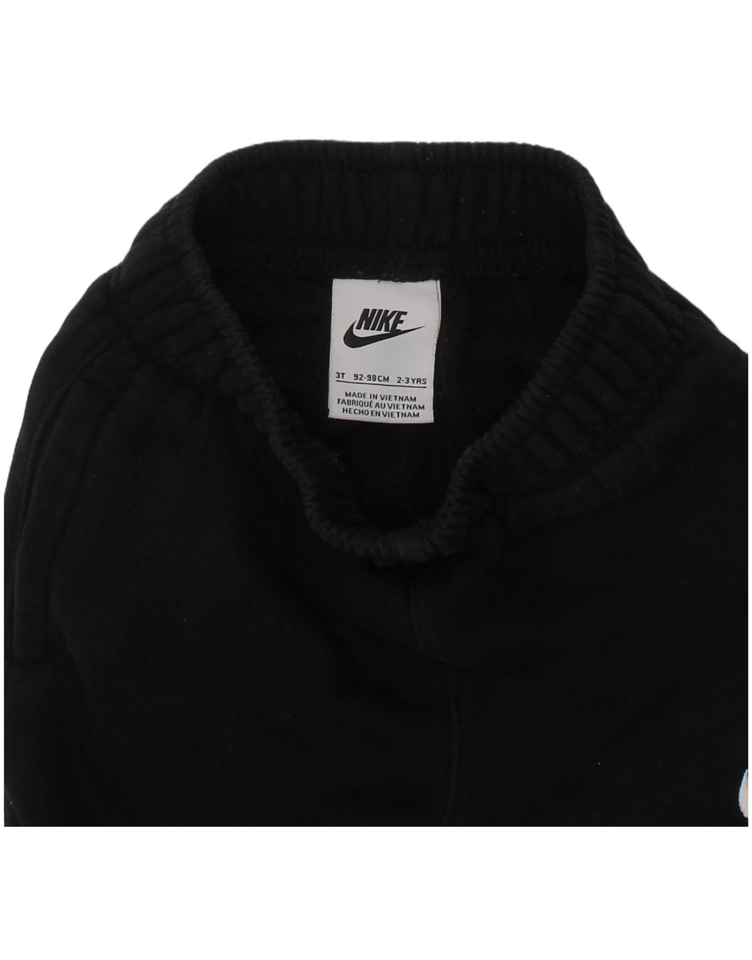 Calça de treino Nike Boys Joggers 2-3 anos preta