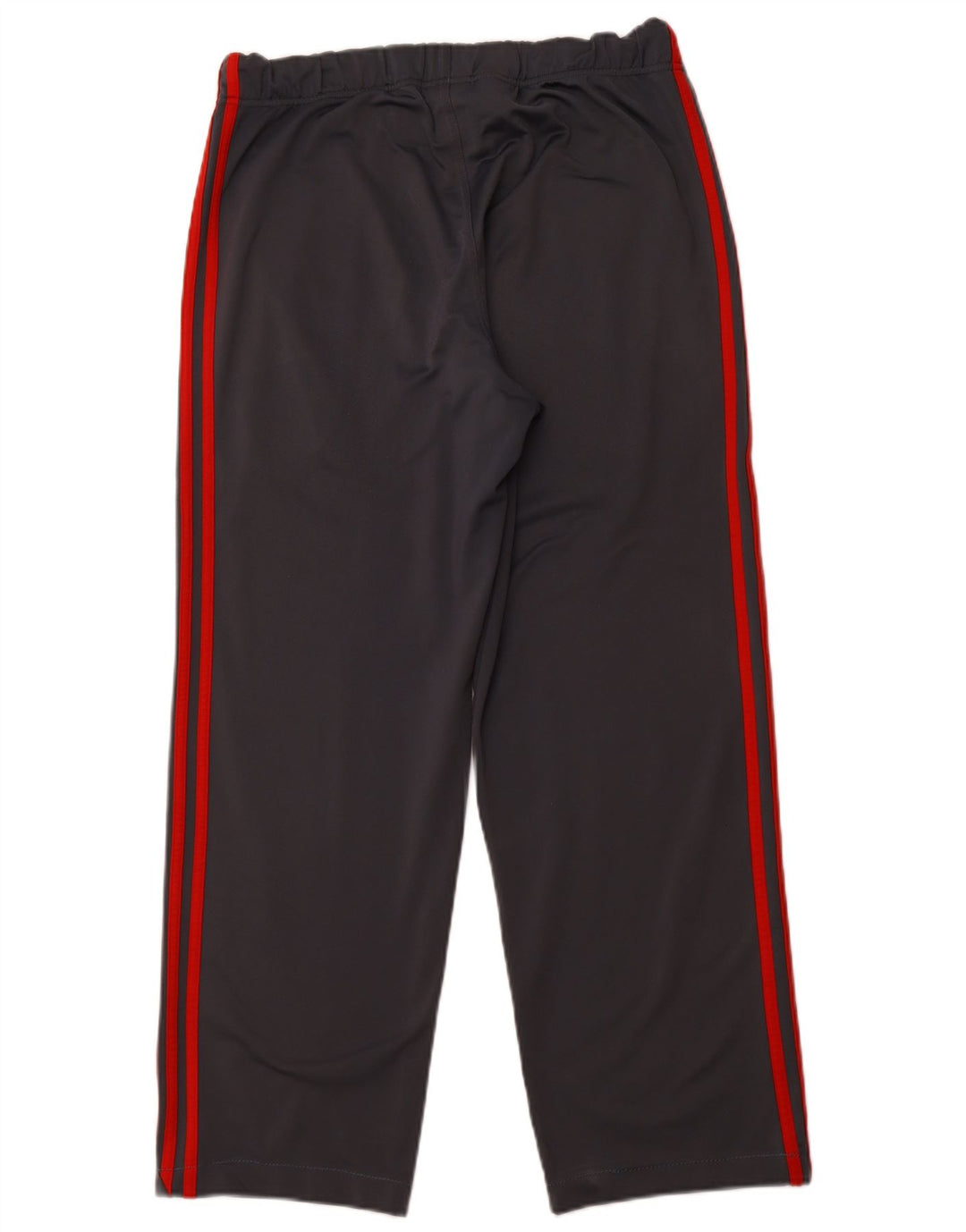 Calças de treino masculinas ADIDAS poliéster cinza médio