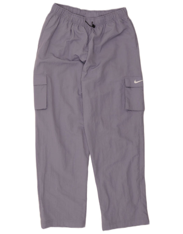 Nike Mens Cargo Calças de Treino Médio Roxo Nylon