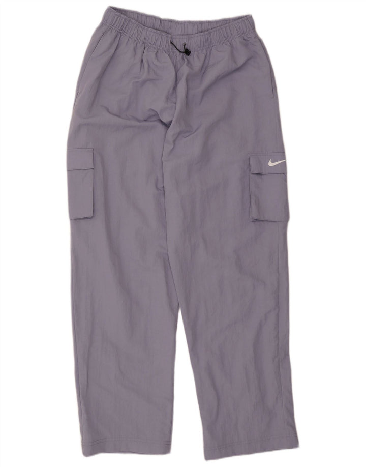 Nike Mens Cargo Calças de Treino Médio Roxo Nylon