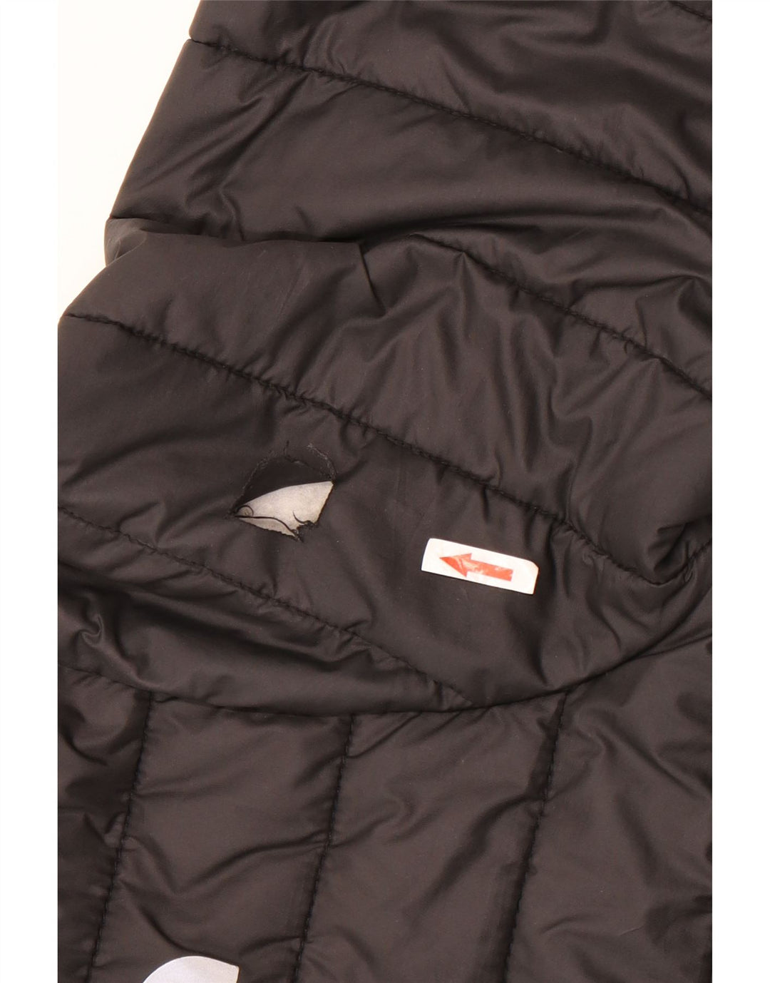 Casaco acolchoado com capuz The North Face Boys 14-15 anos XL preto poliéster