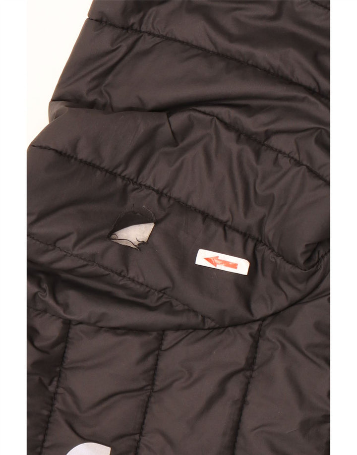 Casaco acolchoado com capuz The North Face Boys 14-15 anos XL preto poliéster