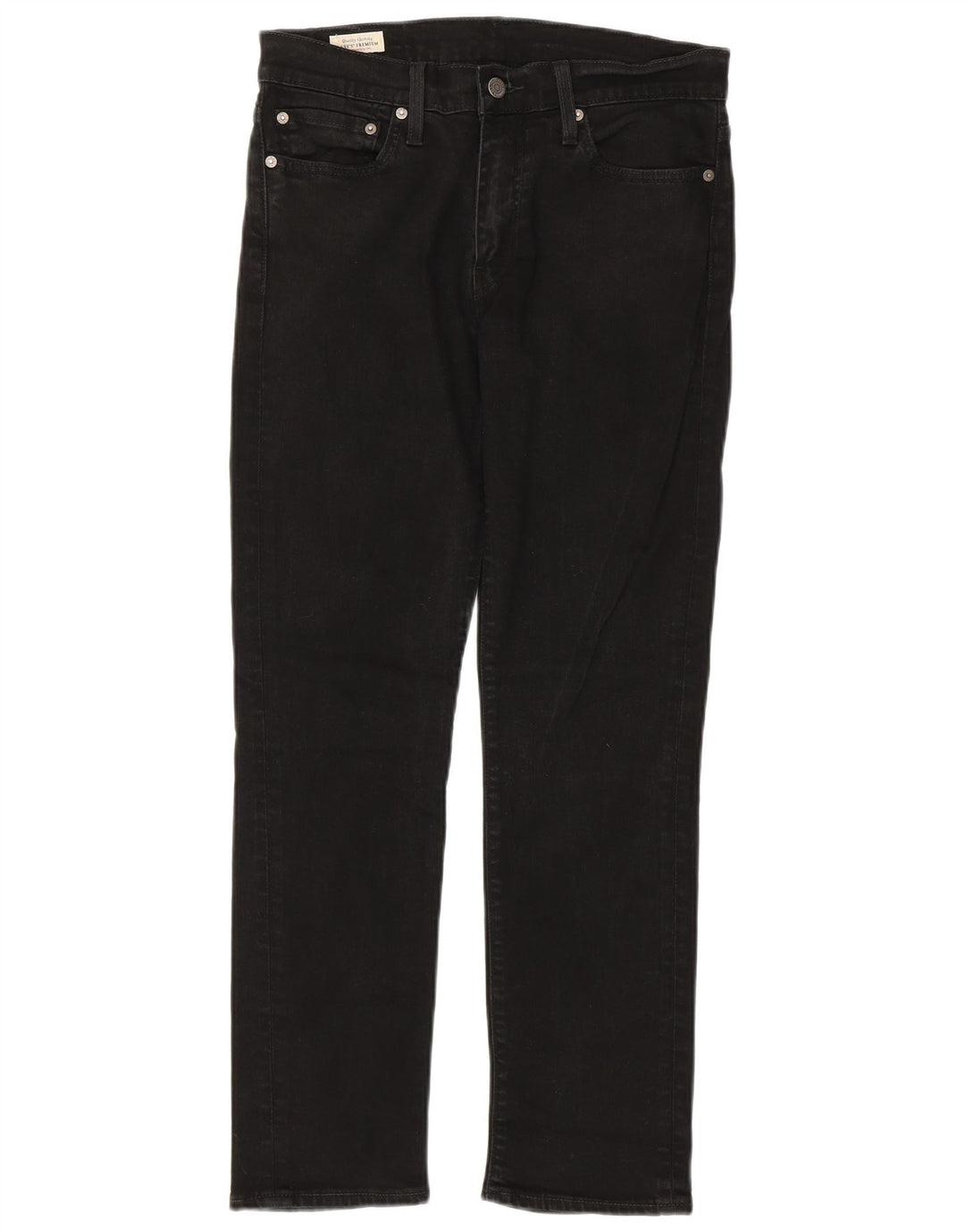 LEVI'S Masculino 511 Slim Jeans W31 L30 Algodão Preto
