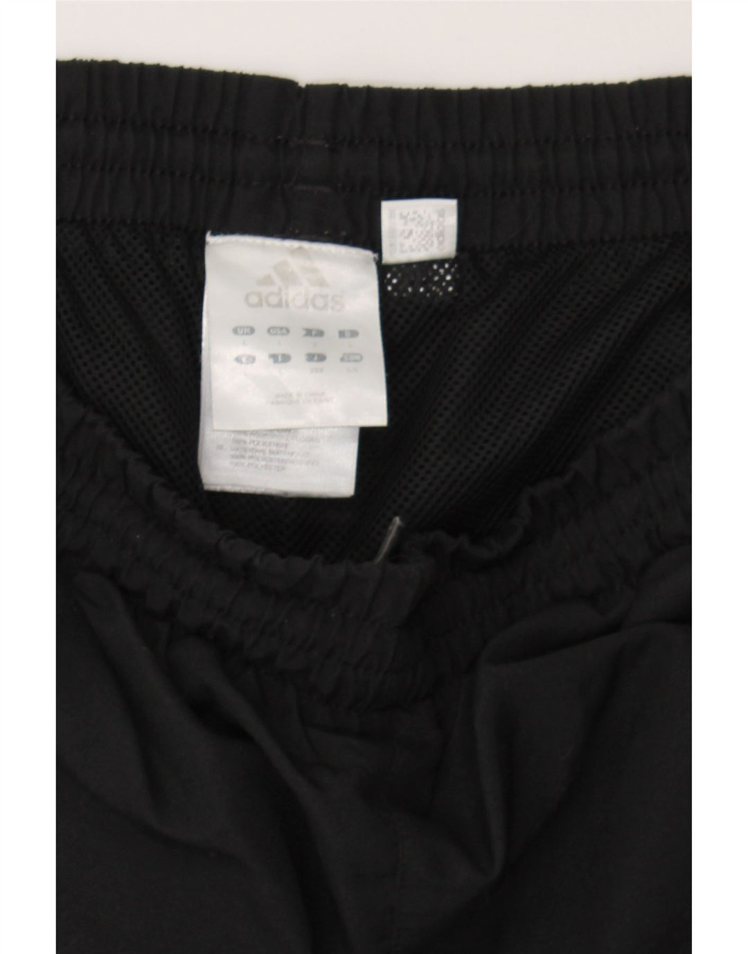 Calça de treino masculina ADIDAS joggers grande poliéster preto