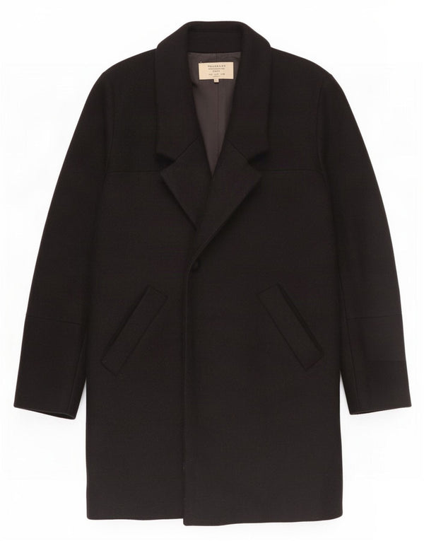 Sobretudo feminino Zara Trafaluc UK 10 pequeno preto