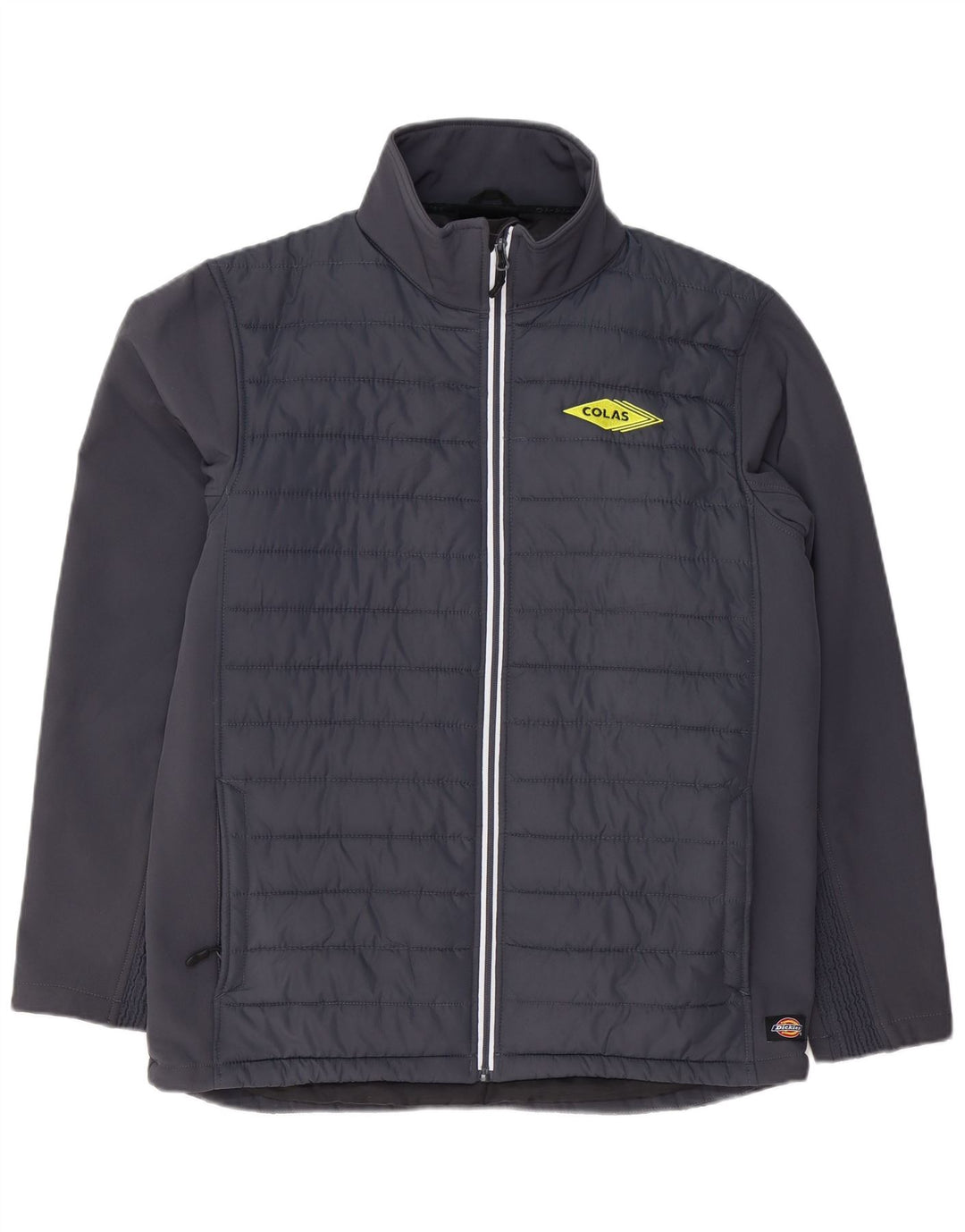 Jaqueta acolchoada masculina Dickies UK 42 XL azul colorblock poliéster