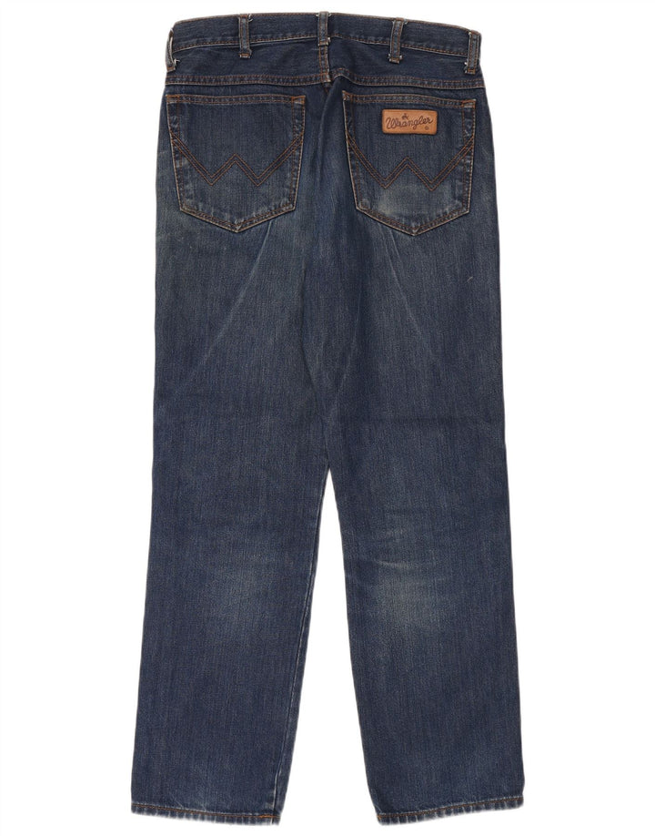 Jeans retos masculinos WRANGLER W32 L30 algodão azul