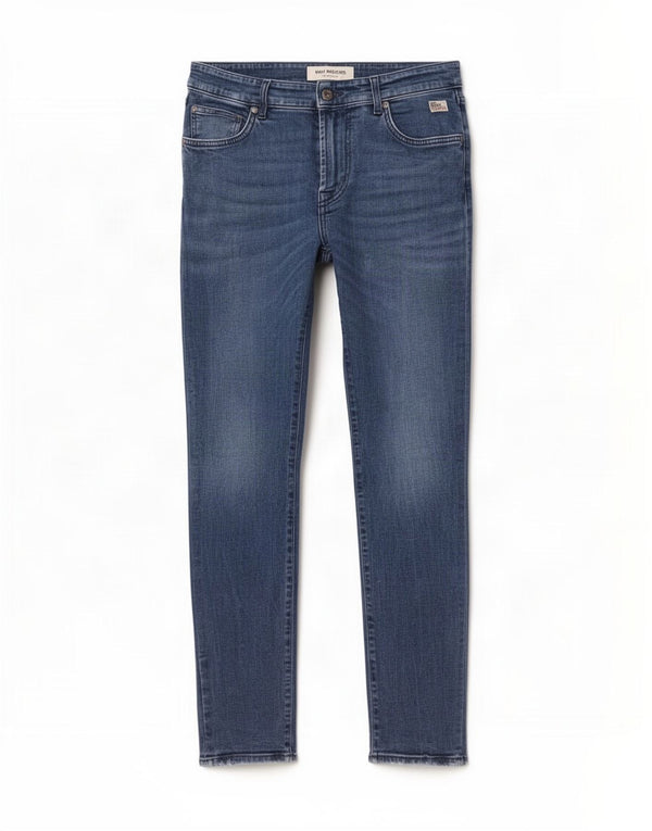 Calça jeans skinny masculina Roy Rogers W35 L32 algodão azul