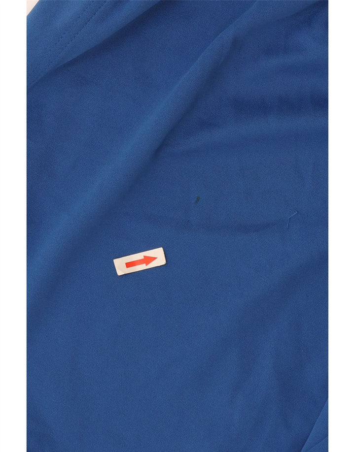 Shorts esportivos masculinos Kappa grande poliéster azul