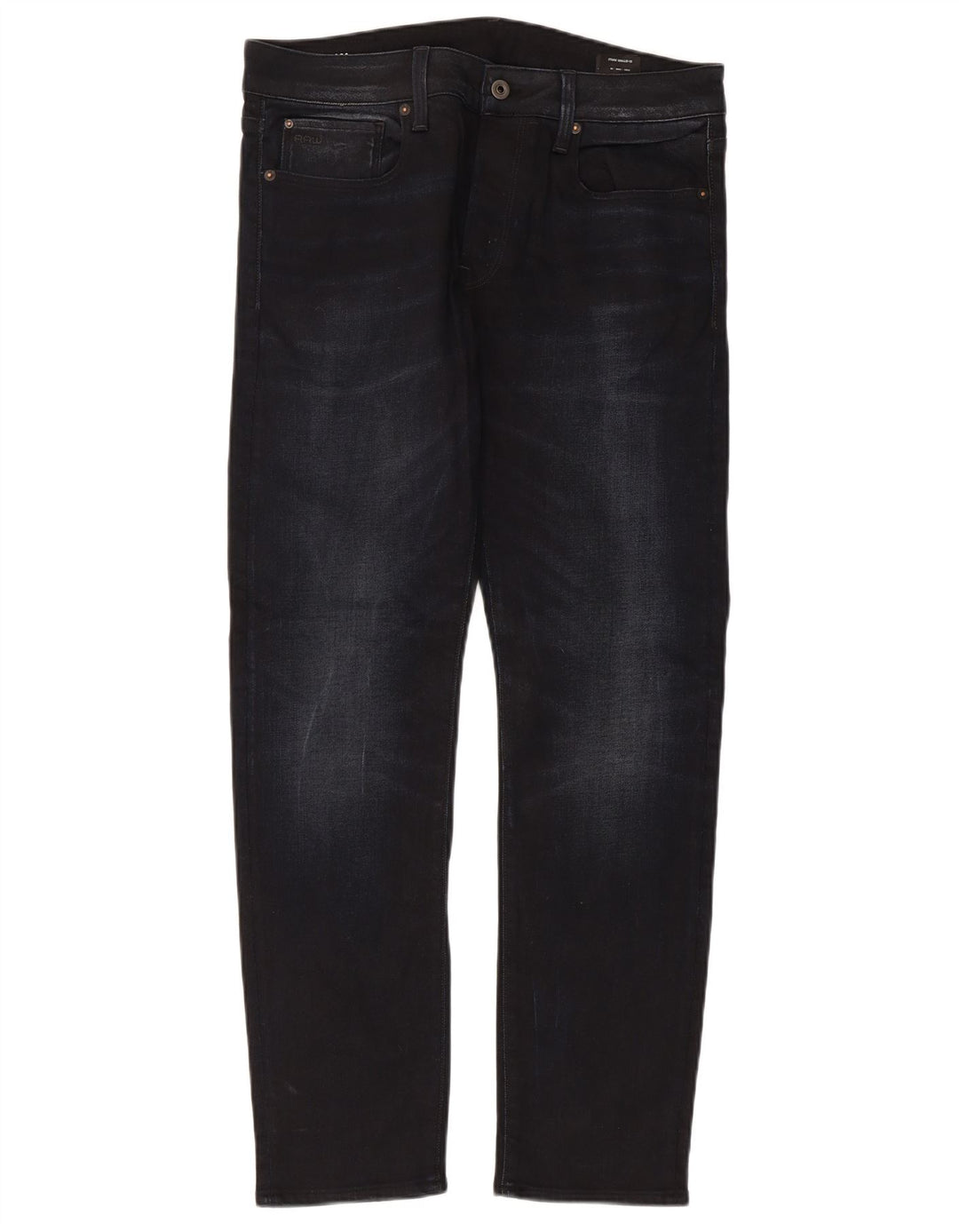 G-Star Masculino Slim Jeans W32 L30 Algodão Preto