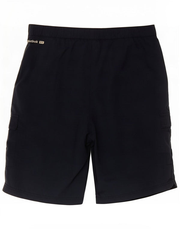 Shorts cargo masculino Reebok grande W34 azul marinho