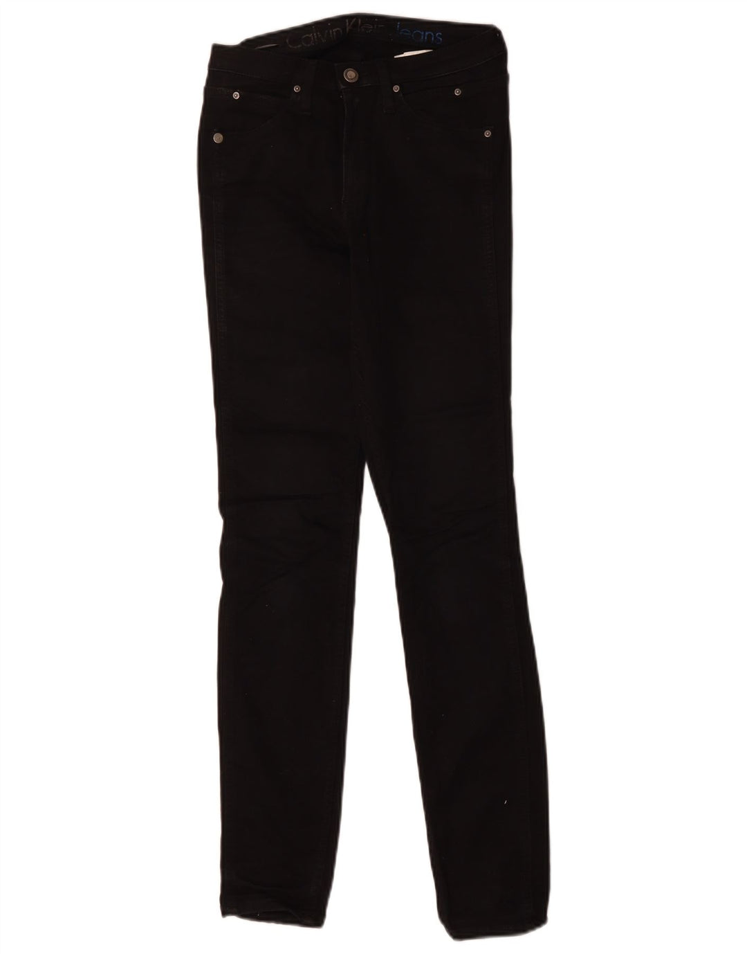 Calça jeans skinny feminina CALVIN KLEIN W26 L30 preta
