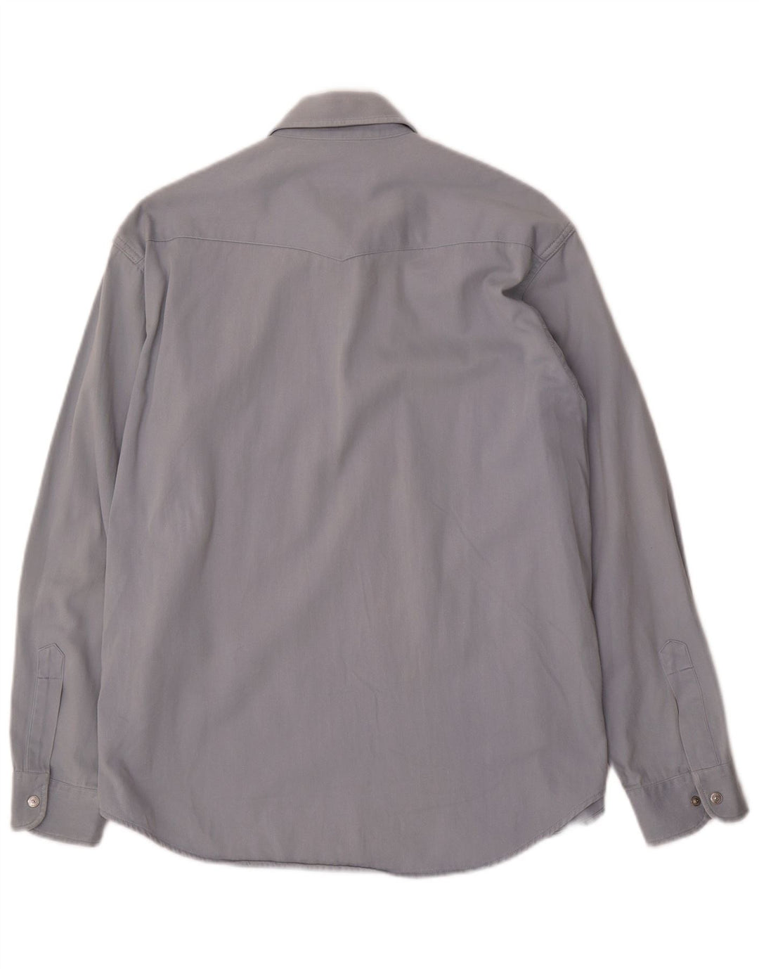 Camisa masculina CARRERA algodão azul médio