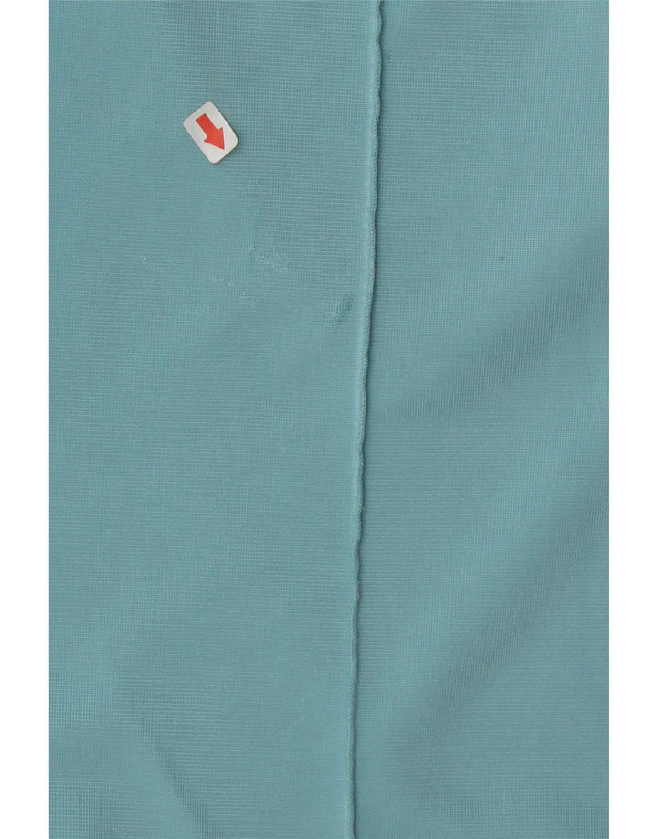 Calças de treino femininas Adidas UK 12 azul médio