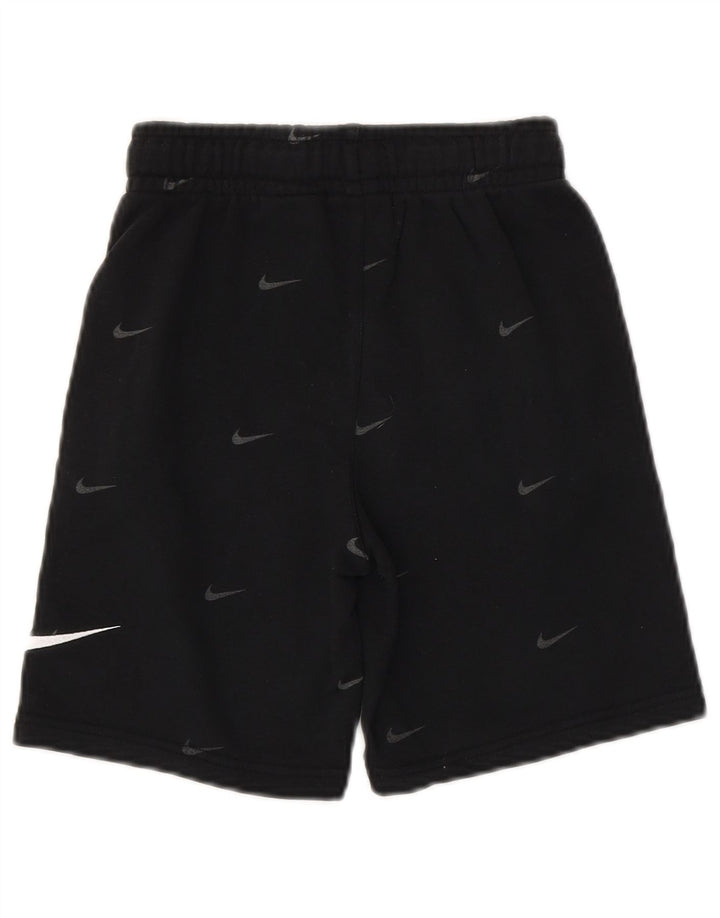 Shorts esportivos gráficos NIKE para meninos de 8 a 9 anos, pequeno, preto, algodão