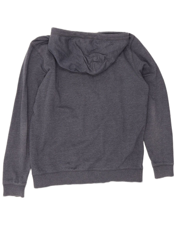 Tommy Hilfiger Suéter masculino com capuz e zíper 2XL algodão azul marinho