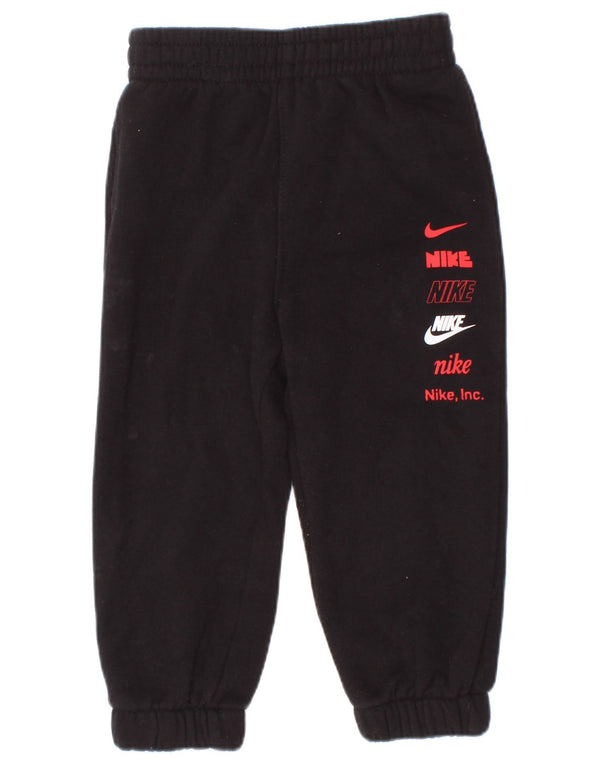 Calça de treino Nike Baby Boys Graphic Joggers 12-18 meses preta