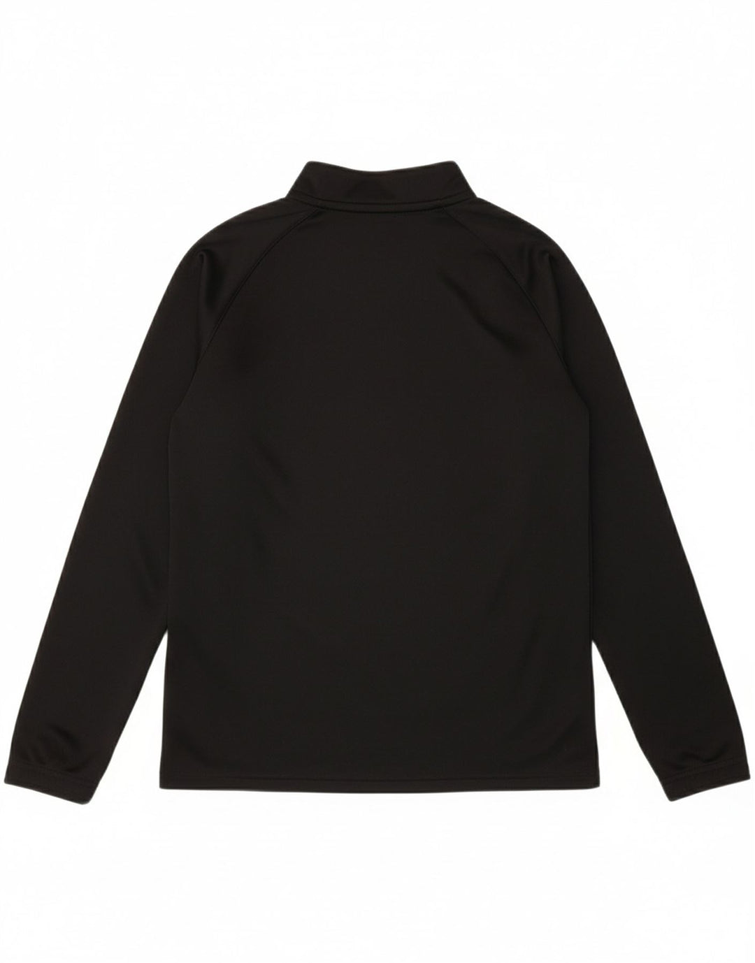 PUMA Mens Zip Neck Pullover Treino Top Pequeno Preto