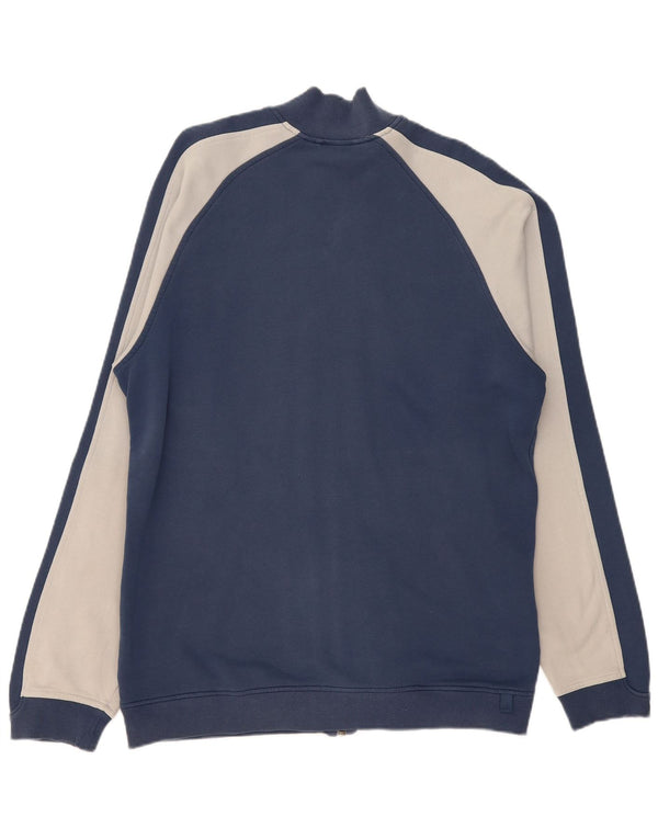 Adidas masculino gráfico agasalho jaqueta grande azul marinho colorblock algodão
