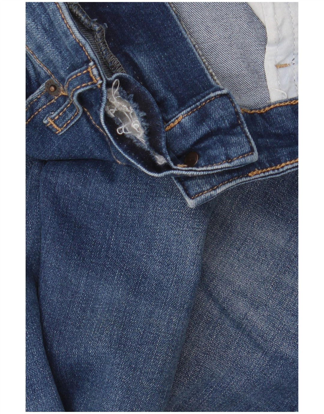 TOMMY HILFIGER Masculino Scanton Slim Jeans W36 L32 Azul Algodão