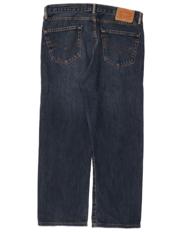 Calça jeans masculina Levi's 751 Straight W34 L27 azul algodão