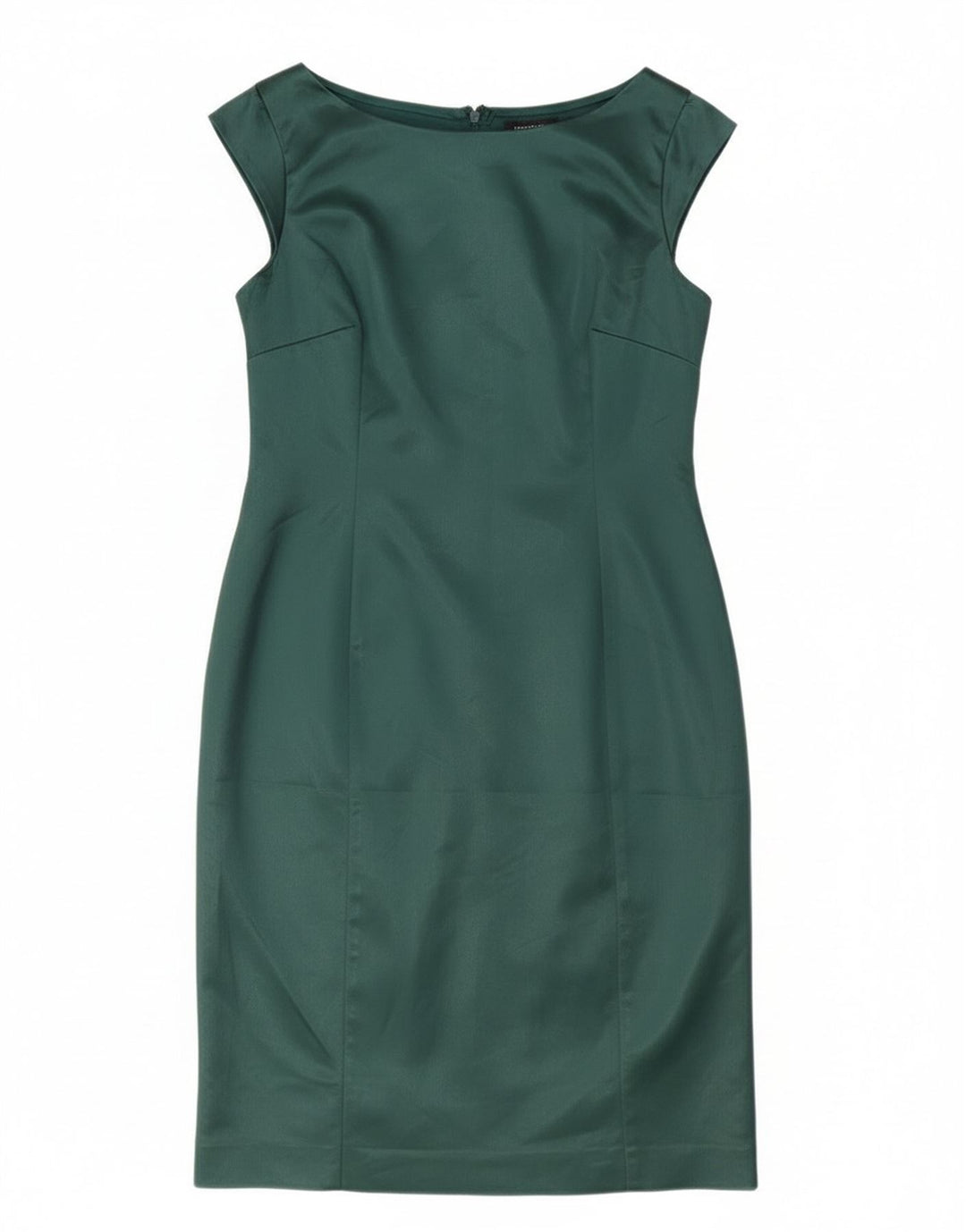 Vestido bainha feminino Coast UK 16 grande acetato verde