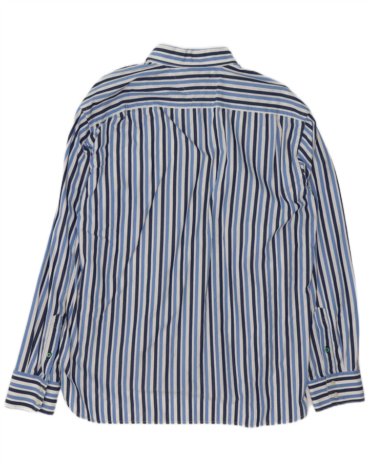 Camisa masculina TOMMY HILFIGER XL algodão listrado azul