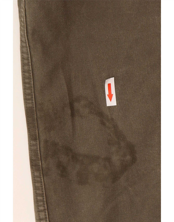 Jaqueta militar masculina vintage UK 40 grande cáqui