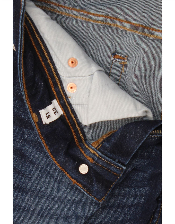JACK & JONES Mens Liam Skinny Jeans W31 L27  Blue Cotton Vintage Jack & Jones and Second-Hand Jack & Jones from Messina Hembry 