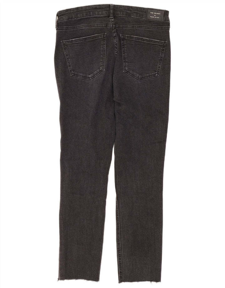 Zara Jeans Slim Feminino EU 38 Pequeno W28 L25 Cinza