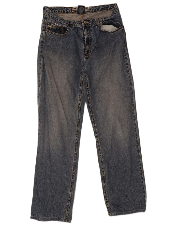 US Polo Assn. Calça Jeans Reta Masculina W32 L32 Azul