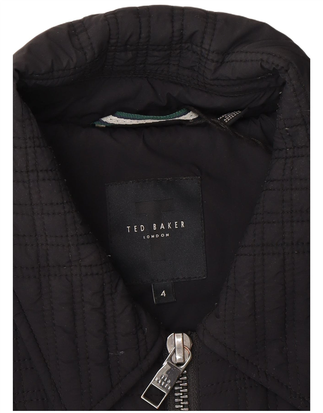 Jaqueta acolchoada masculina TED BAKER tamanho 4 grande azul marinho
