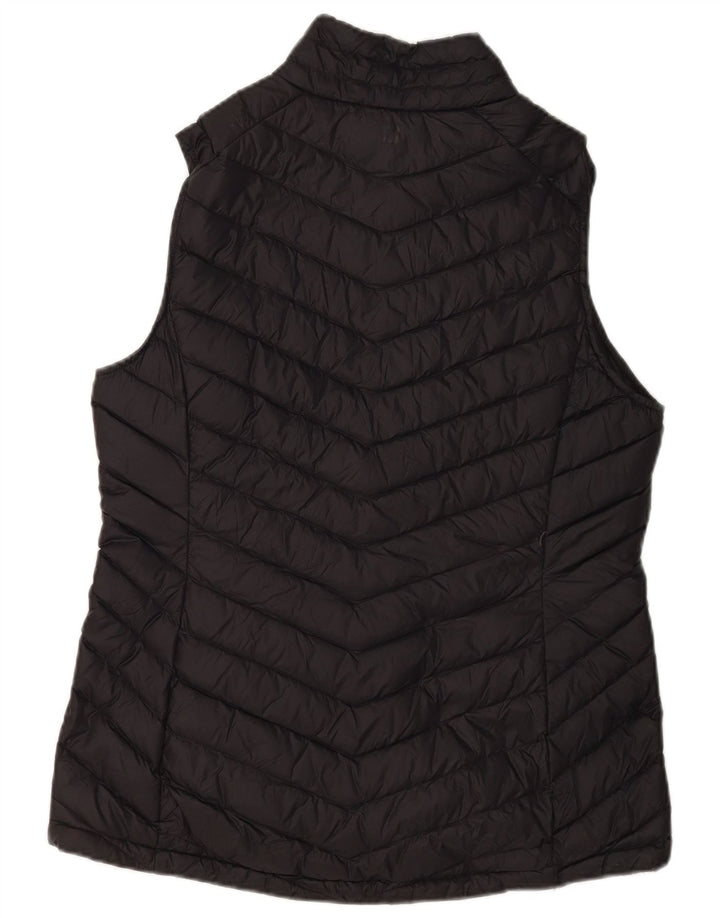 Colete acolchoado feminino Mountain Warehouse UK 16 grande nylon preto