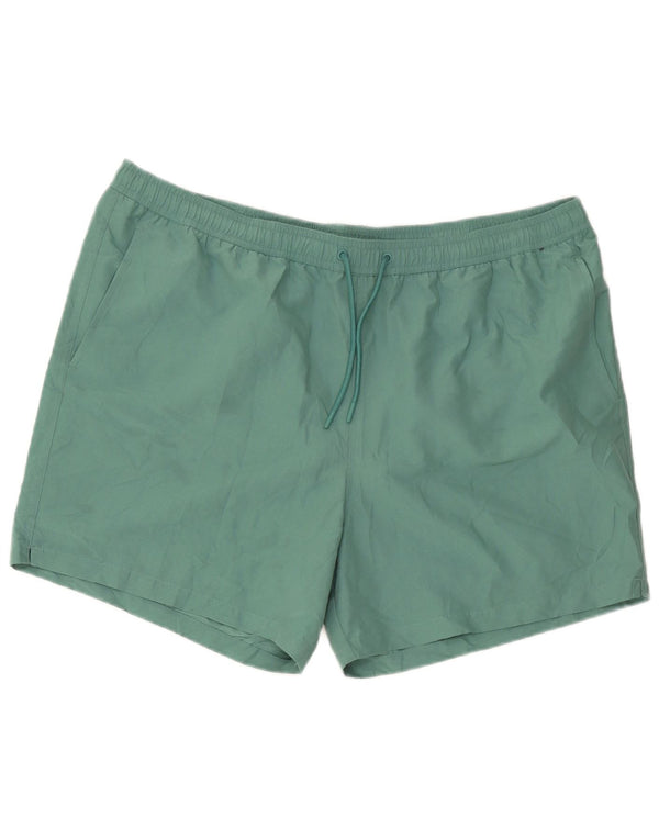 Shorts de natação masculino Marks & Spencer 2XL poliéster verde